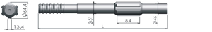Shank Ingersoll Rand YH80A