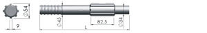Shank Secoma Hydrastar200