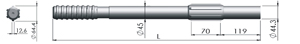 Shank Toyo TH500 / TH501 / TH501S / TH550